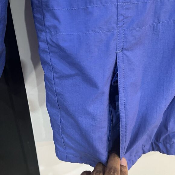 Vintage Columbia Women's Fleece Lined Jacket Size Medium Blue/Teal - Picture 4 of 7